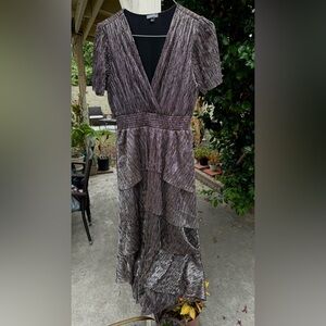 Elegant Metallic Dress